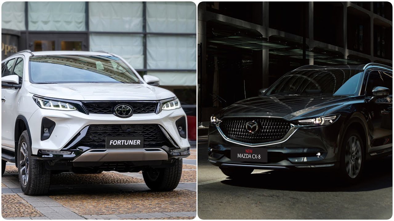 So sánh bộ đôi SUV được mệnh danh là Vua công nghệ: Mazda CX-8 và Toyota Fortuner