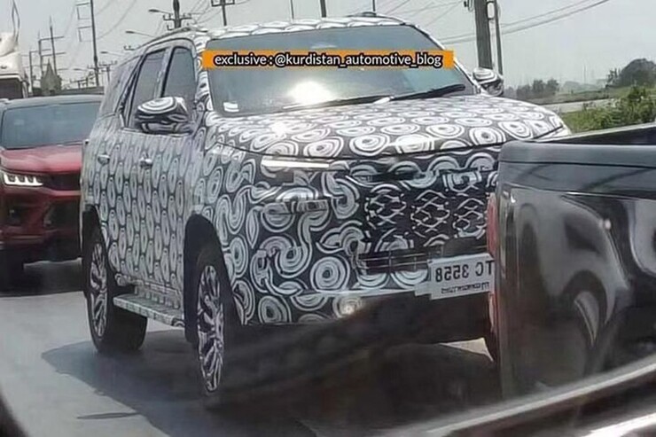 Toyota Fortuner thế hệ mới tiếp tục xuất hiện, sẵn sàng cạnh tranh Ford Everest